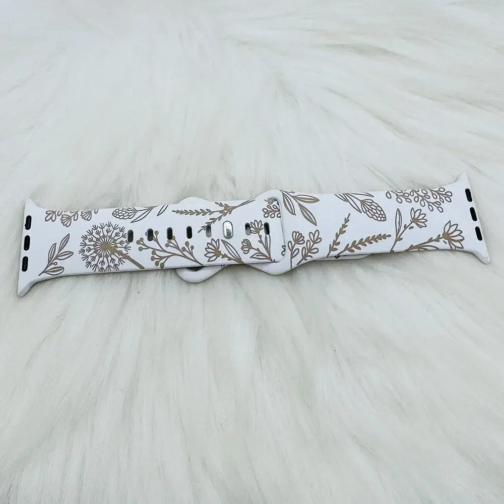 Unbranded floral engraved